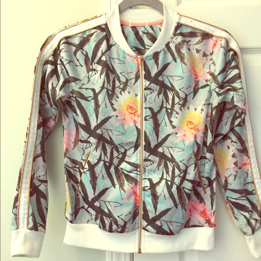 Target floral jacket - M